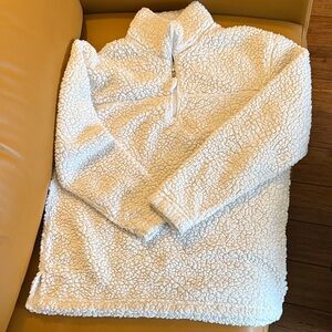 Boxercraft Cream Sherpa Pullover